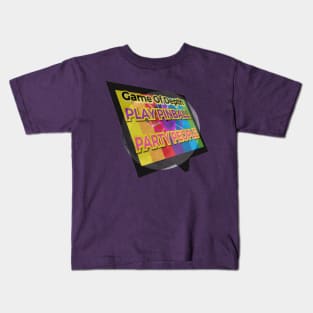 Play Pinball Party People Kids T-Shirt